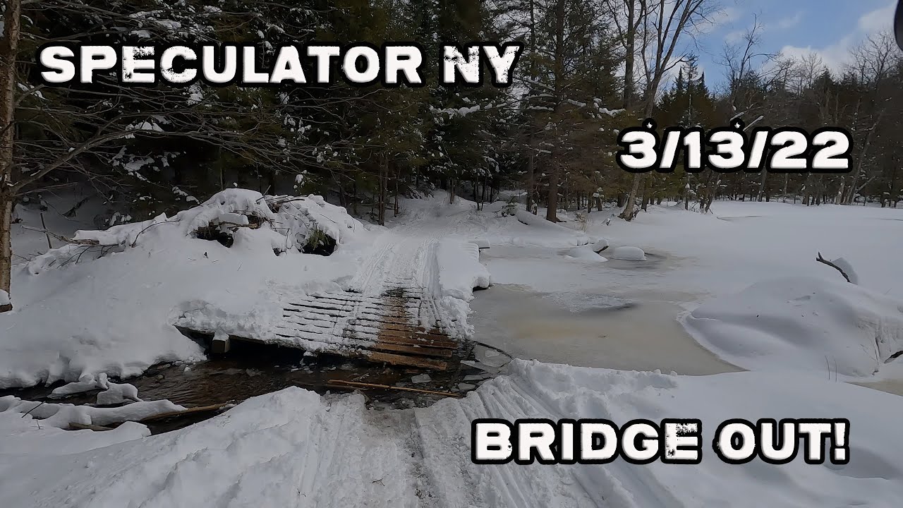 Snowmobiling Speculator NY - 3/13/22 - The Last Ride!