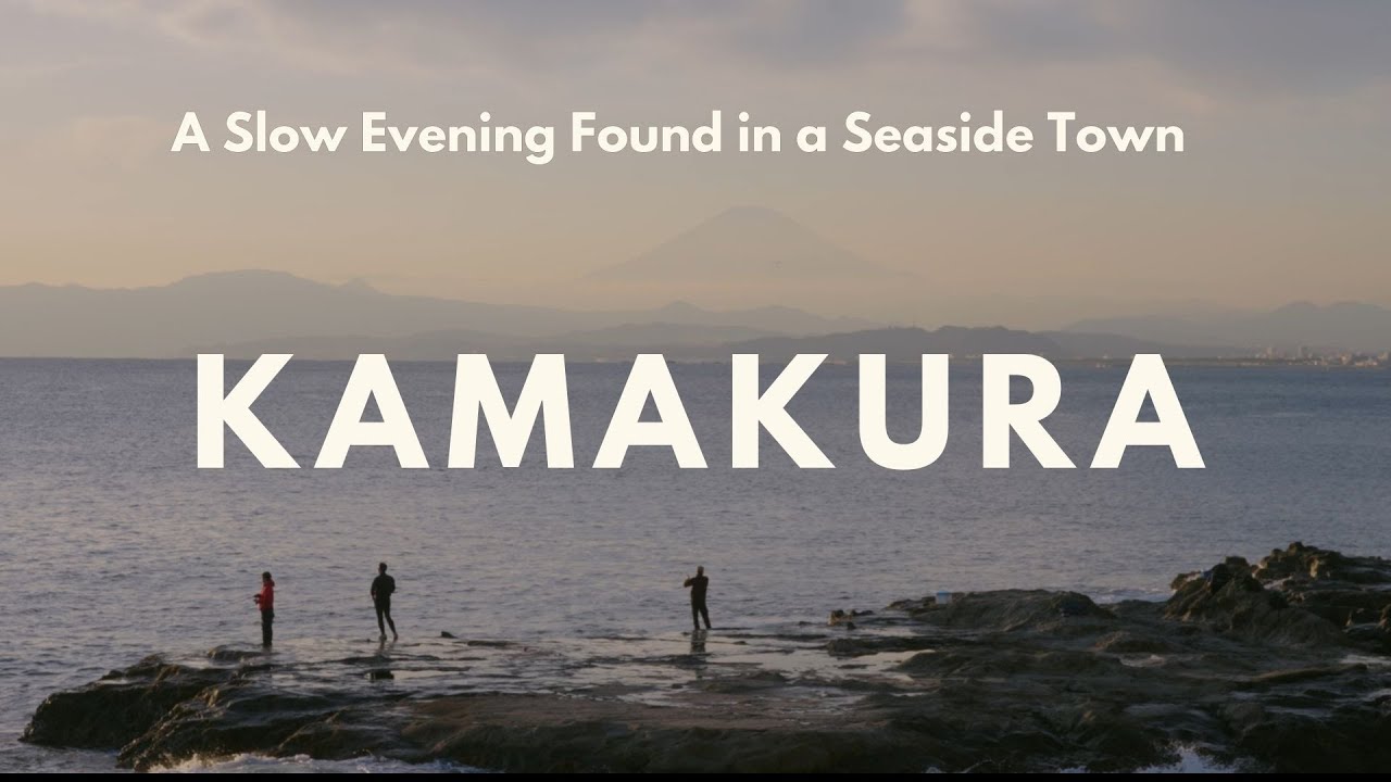 Kamakura | A solo day trip from Tokyo: enjoying kamakura's sunset and Enoshima's night lights.