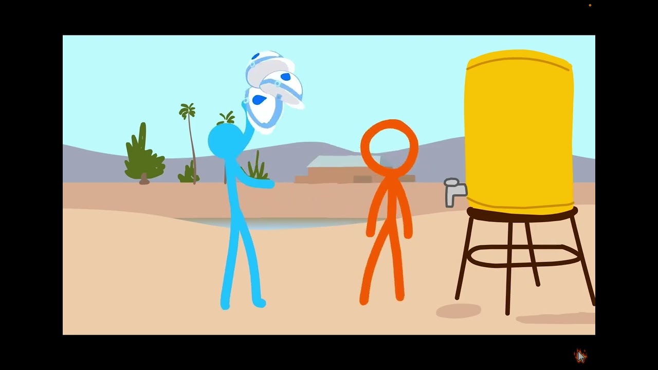 I voiced over￼ Animation vs. water. - #teamwater