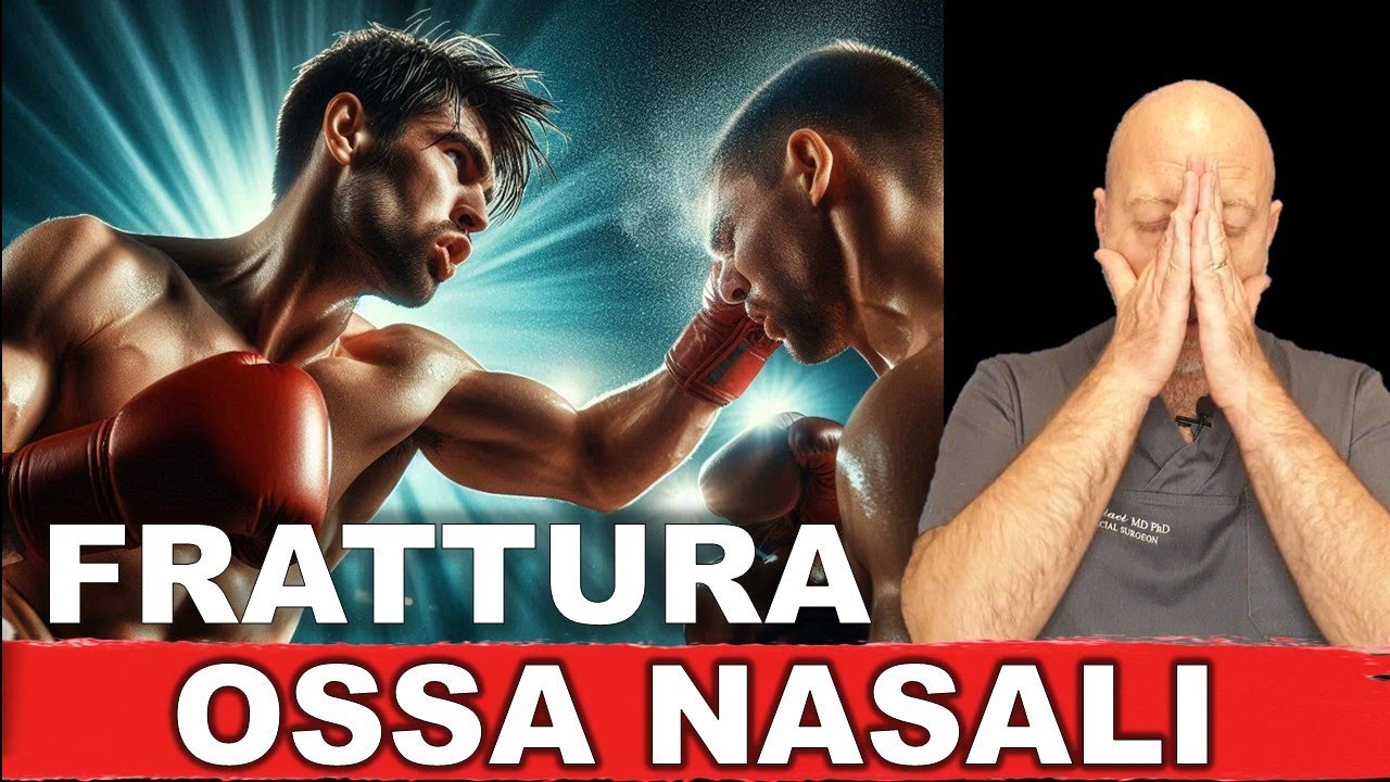 Frattura delle ossa nasali: sintomi, tempi di recupero ed intervento