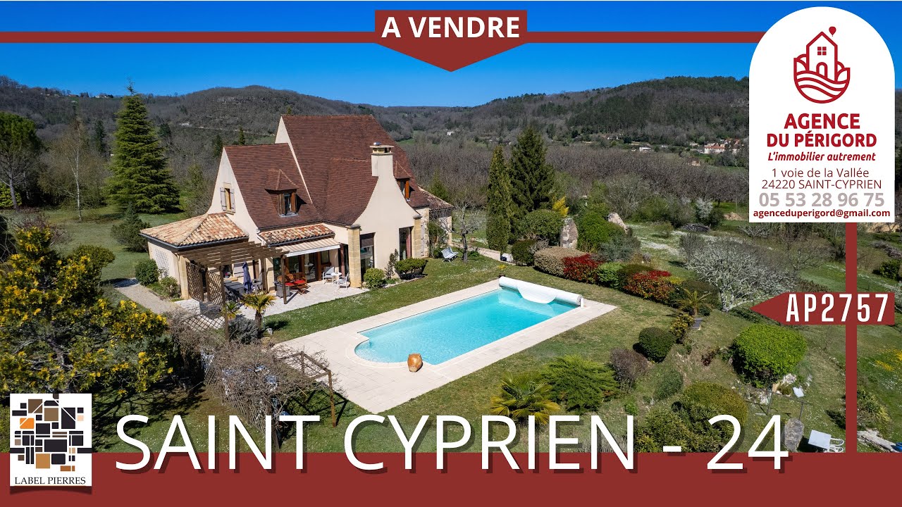 Agence du Périgord - Maison à vendre - SAINT CYPRIEN (24) - 577 500€ - Réf: AP2757