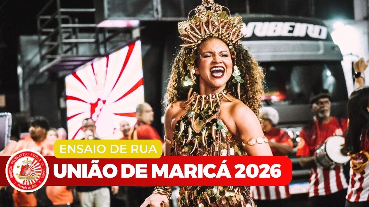 União de Maricá 2026 | 2º Ensaio de Rua Completo (4K)