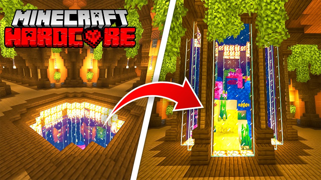 I Built the ULTIMATE Storage System in Minecraft Hardcore