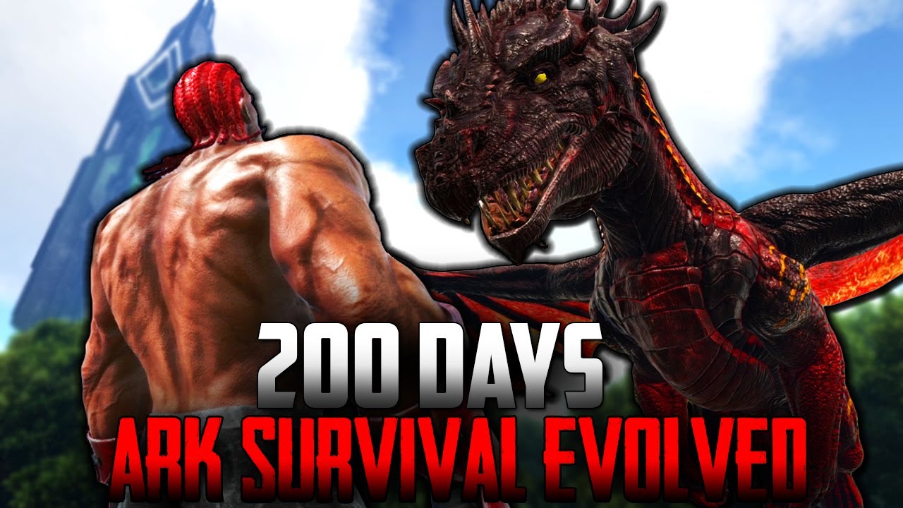 200 Days ARK Survival Evolved (Остров)