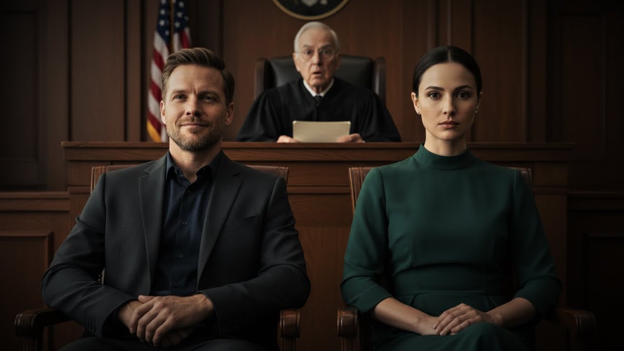 كان يضحك في المحكمة بعد الطلاق — إلى أن غيّرت هوية زوجته الحقيقية كل شيء