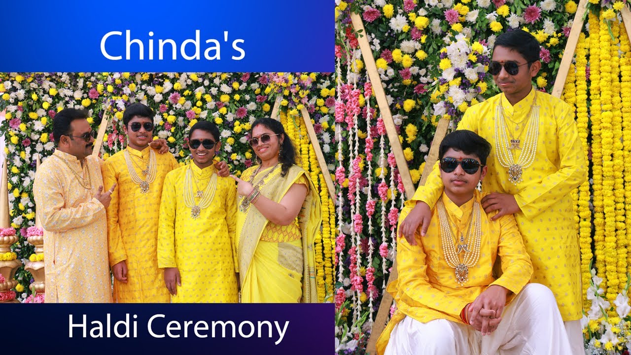 Chinda's Haldi Ceremony | Hima Vasishta Varma &  Nanda Eeswar Varma | Jay Photography