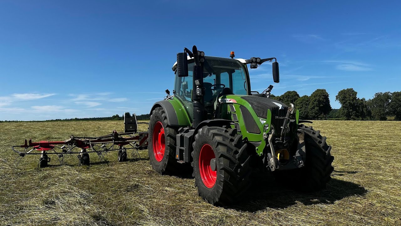 Cabview | Fendt 516 Vario & Fella TH 8608 DN