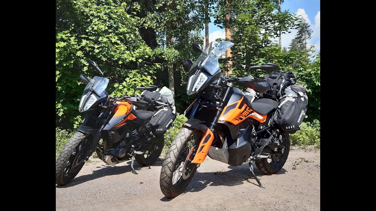 TET Finland with KTM390adventure and KTM790adventure