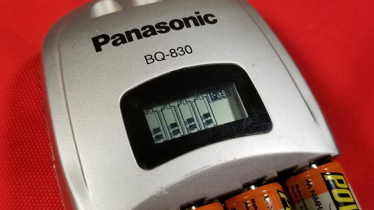 Panasonic NiMh/NiCd AA/AAA Battery Charger Review