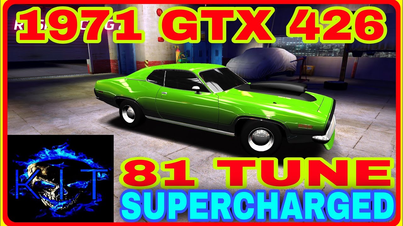 ((1971 GTX 426)) 81 TUNE. 8.43👈👀 ( SUPERCHARGED ) THANKS FOR WATCHING 👍 ((RUSH RACING 2)