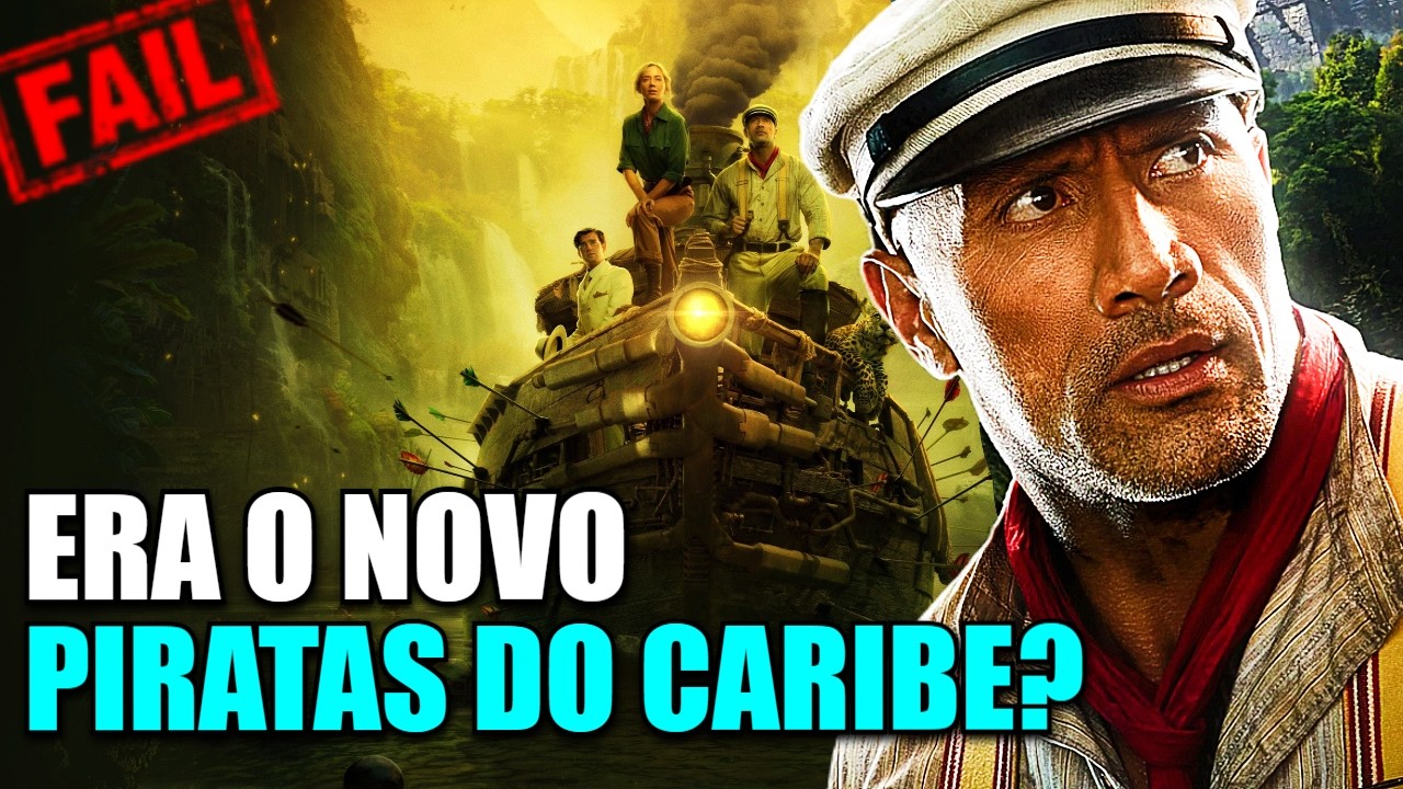Por que JUNGLE CRUISE falhou como franquia no cinema?