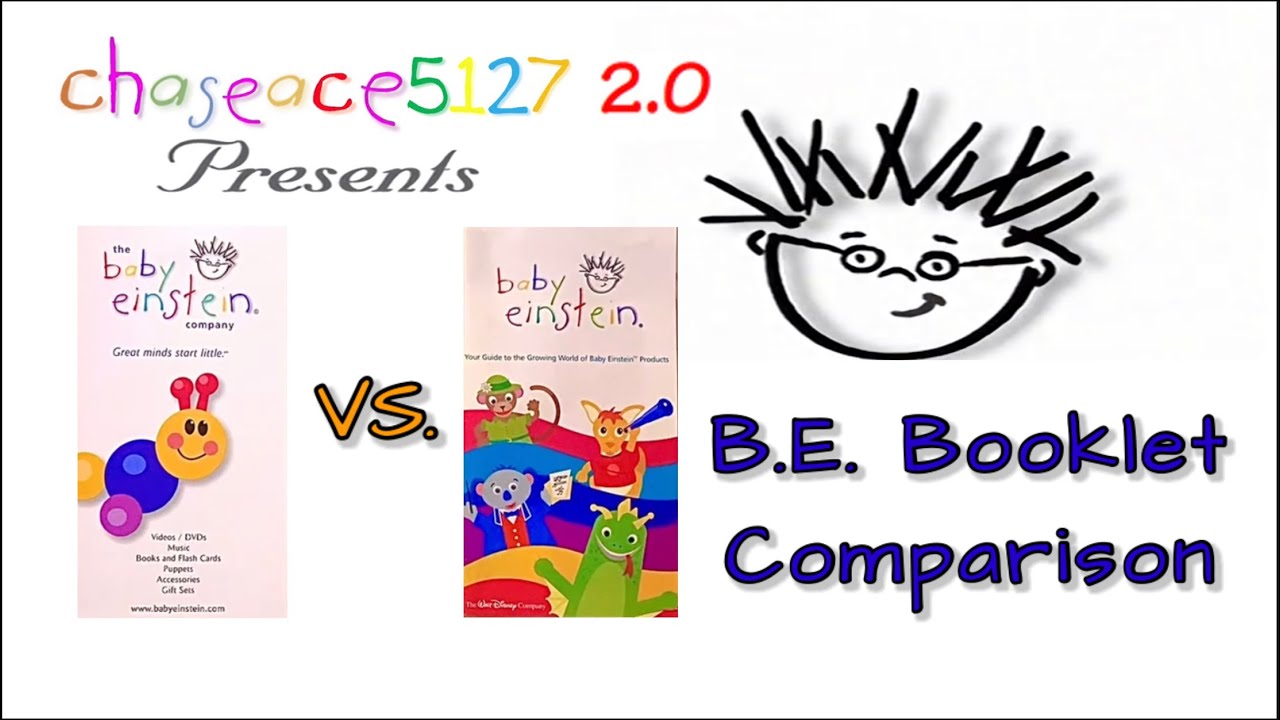 My Baby Einstein Booklets Comparison