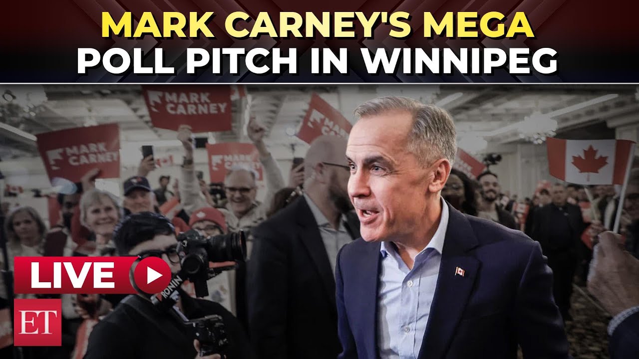 Canada Election 2025 LIVE: Mark Carney's mega poll pitch on Trump tariffs at fiery Winnipeg rally