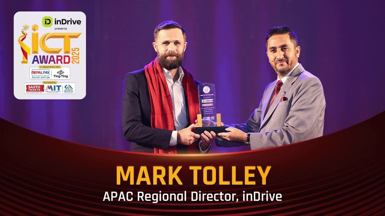 Presentation and Remarks || Mark Tolley, APAC Regional Director, inDrive || ICT Award 2025