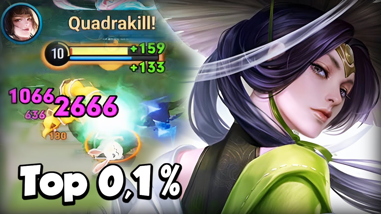 Top 0,1% Shangguan Gameplay & Montage - Build & Arcana - Honor of Kings