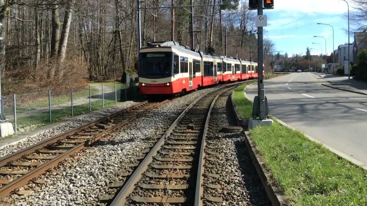 Forchbahn S18 April 2018 Stadelhofen - Esslingen