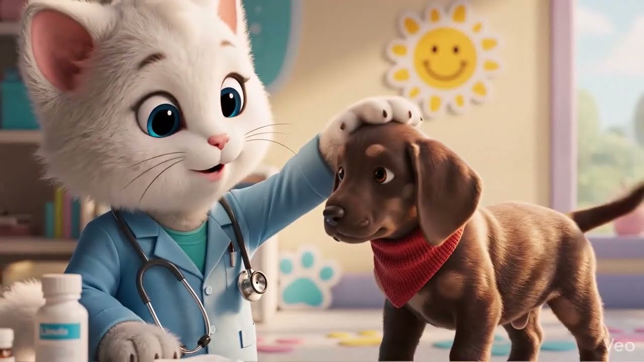 Doctor Cat 🐱🩺 | Cute Cat Heals Patients | Funny Animation