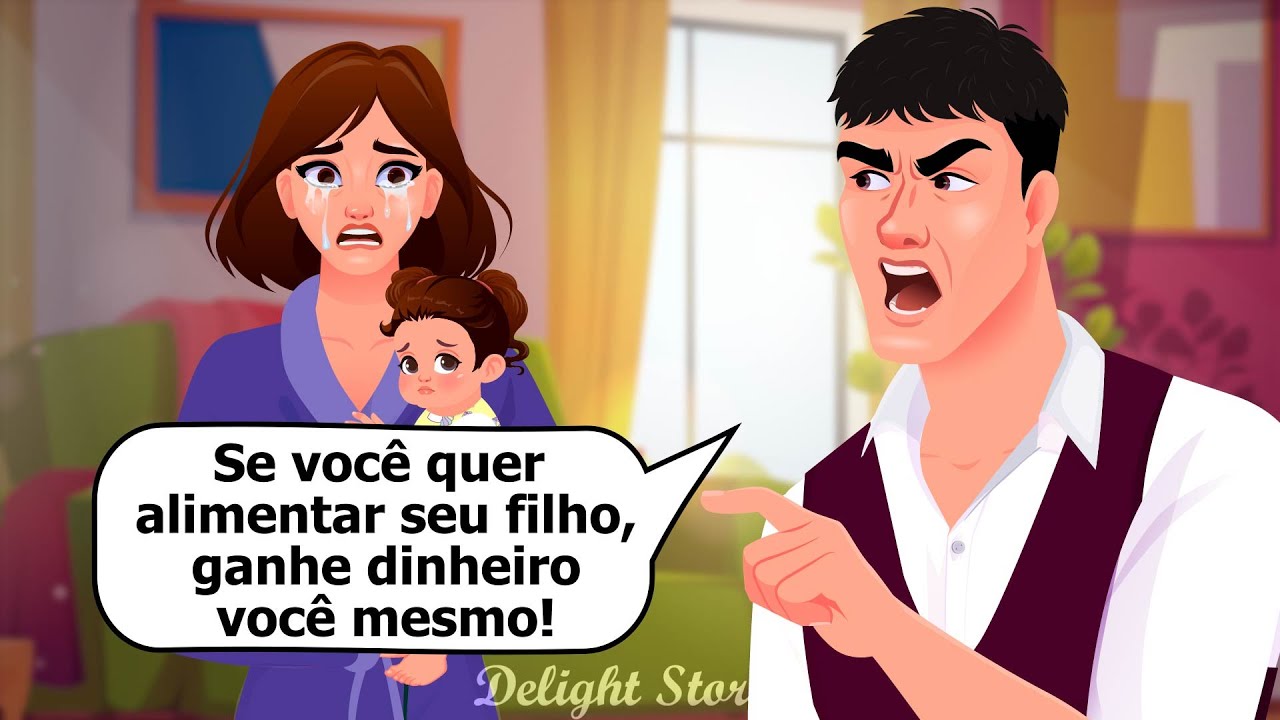 Eu trabalho com uma criança nos braços!