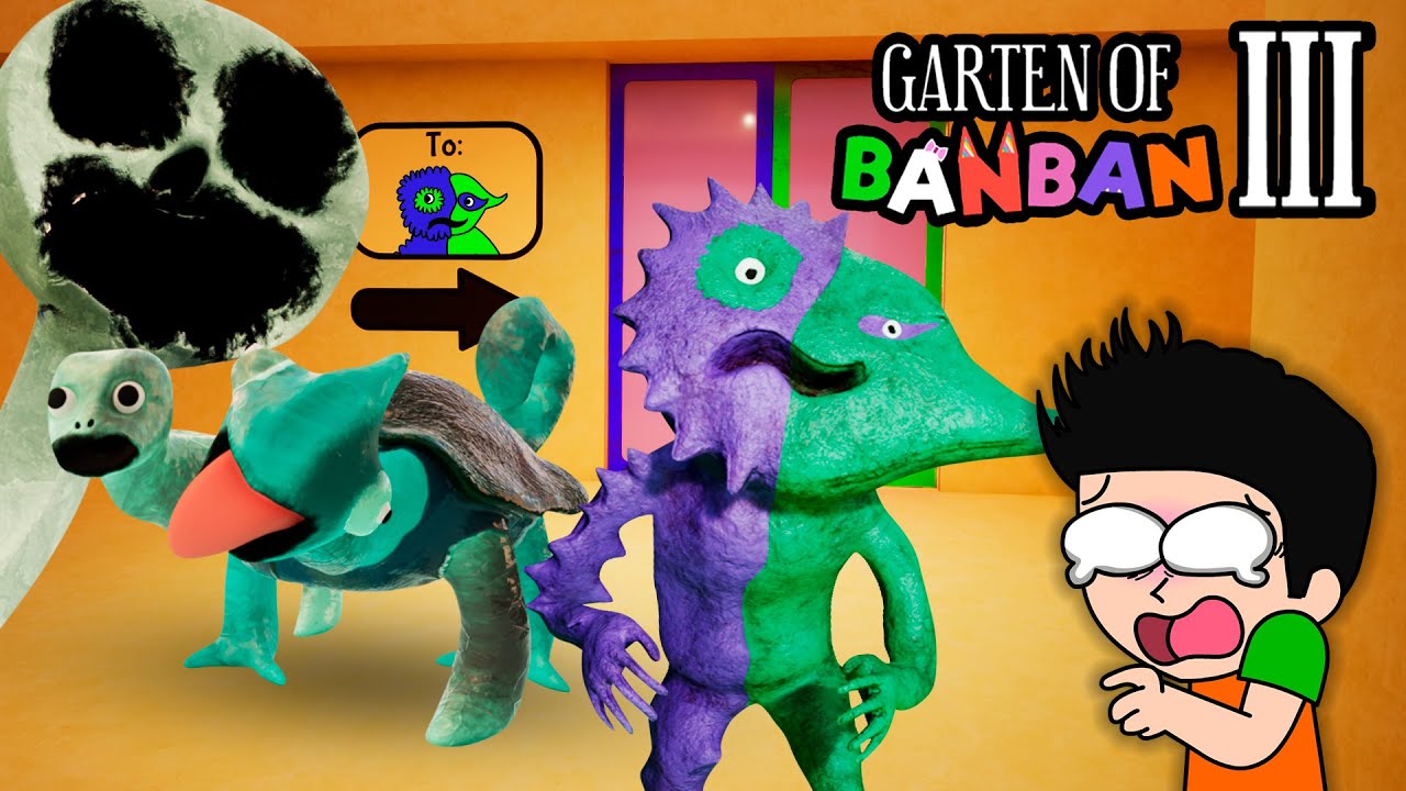 ENCUENTRO A JESTER EN GARTEN OF BANBAN 3 😱 ENCUENTRO TODOS LOS MONSTRUOS DEL CAPITULO 4 | JONDRES GC