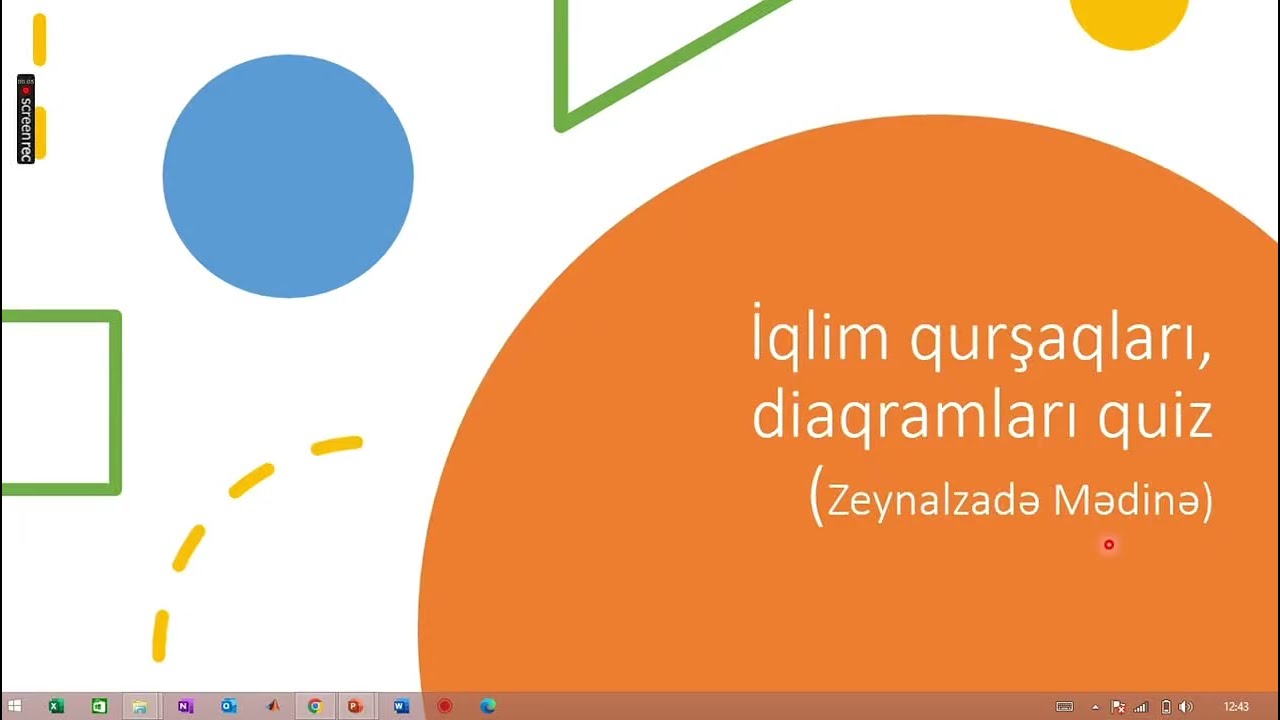 İqlim qurşaqları, diaqramları +Quiz
