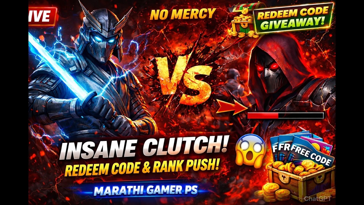 NO MERCY RANK PUSH 🔥 | REDEEM CODE GIVEAWAY LIVE | Shadow Fight 4