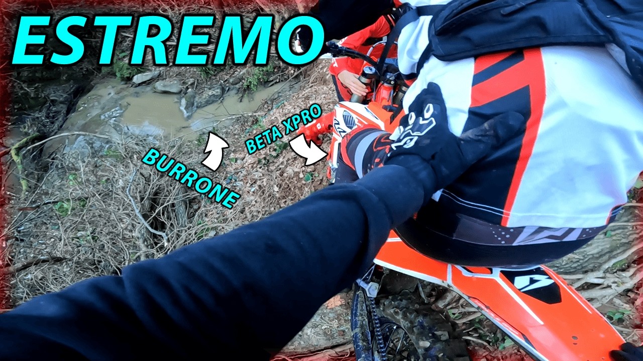 LETTO DEL FIUME ESTREMO, RISCHIAMO GROSSO - POV Husqvarna te300 - x2 Beta xpro300