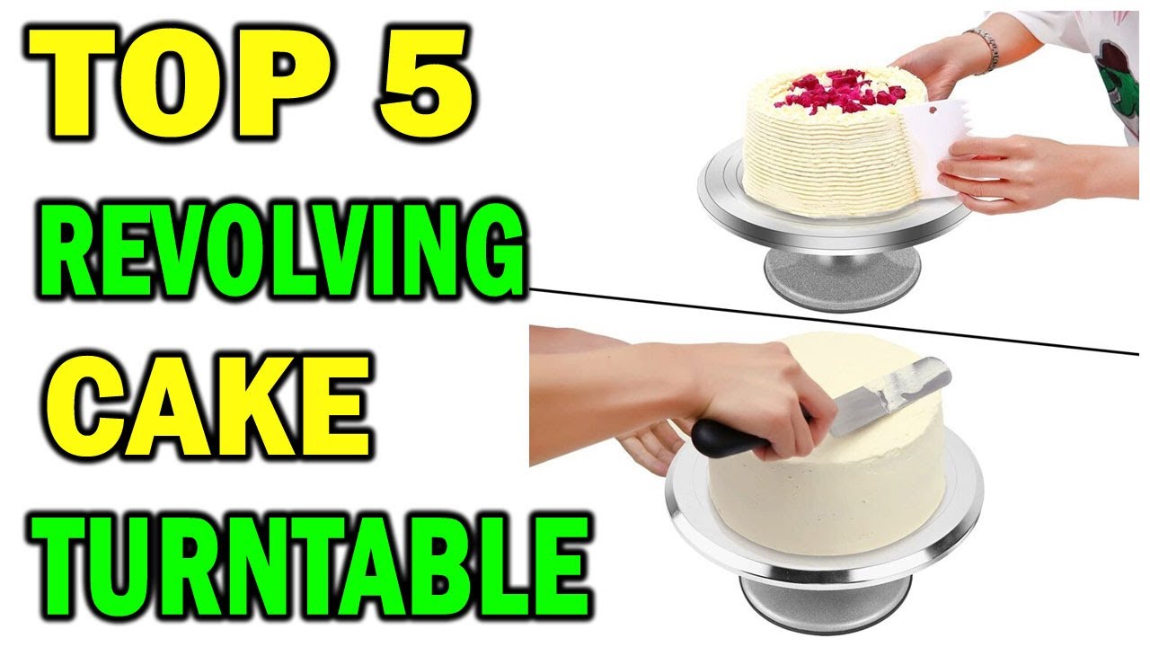 Top 5 Best Revolving Cake Turntable In 2021