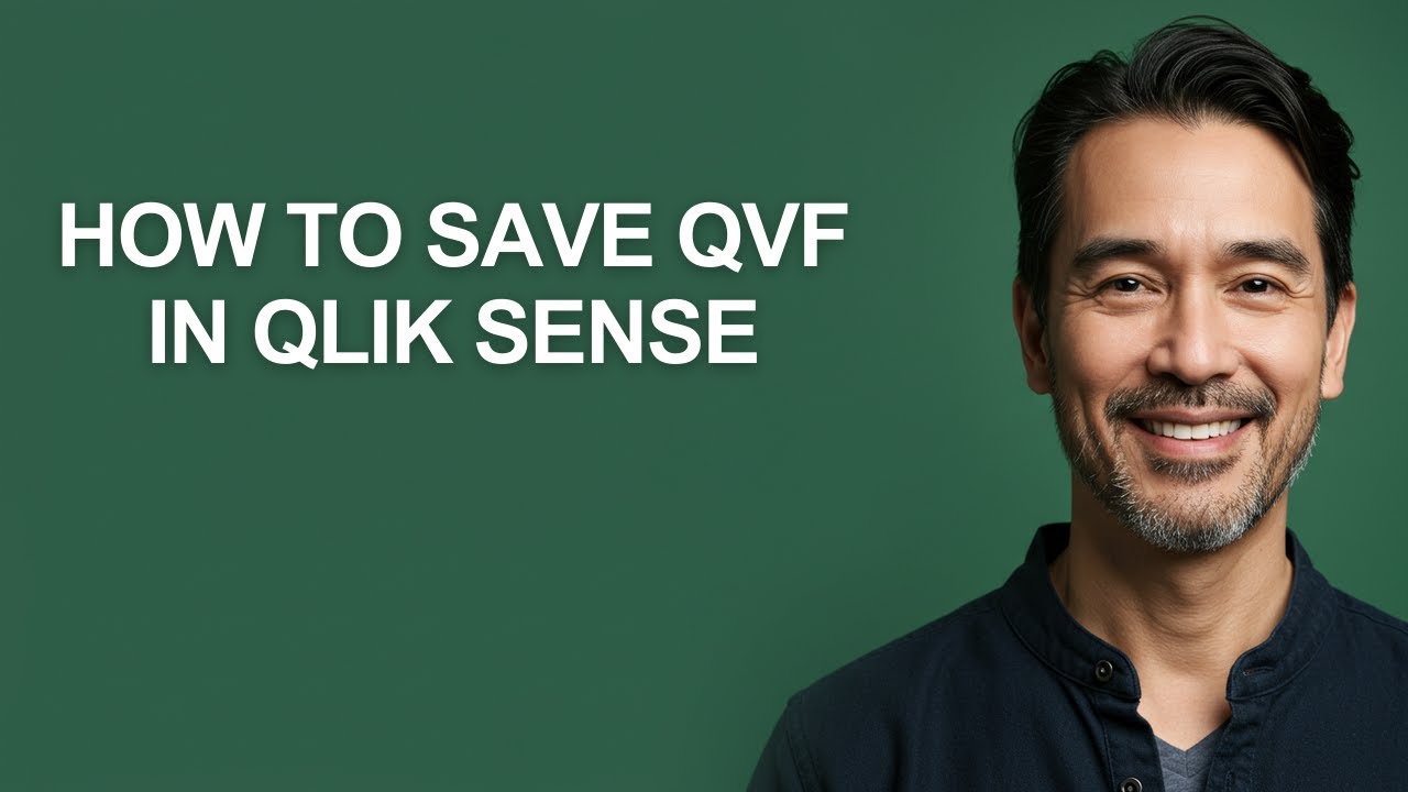 How to Save Qvf In Qlik Sense - KevinHowTo
