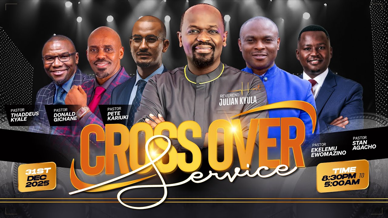 Ruach Crossover Service 2026: THE YEAR OF GREATER GLORY 2 Cor 3:18 TPT By Rev. Julian Kyula