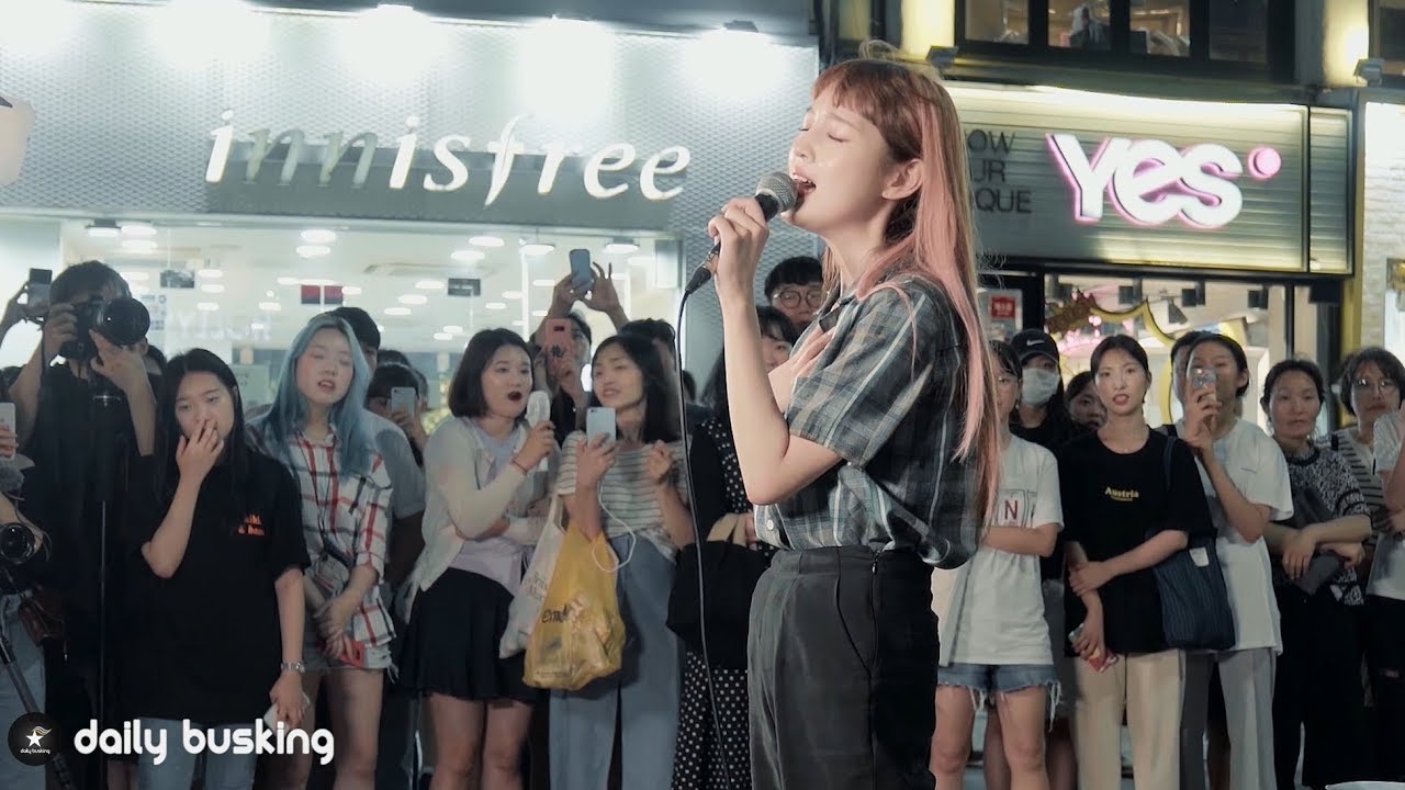 실제로 처음 듣는 음색에 놀란 관객들 ㄷㄷ (박보람 - 혜화동)