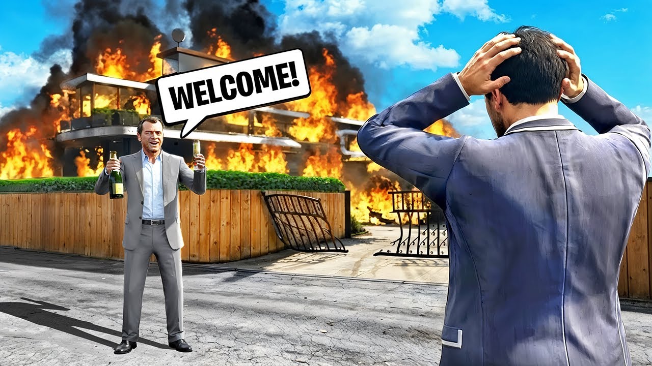 Майкл УНИЧТОЖИЛ МОЙ ОСОБНЯК за 20.000.000$ в GTA Online!