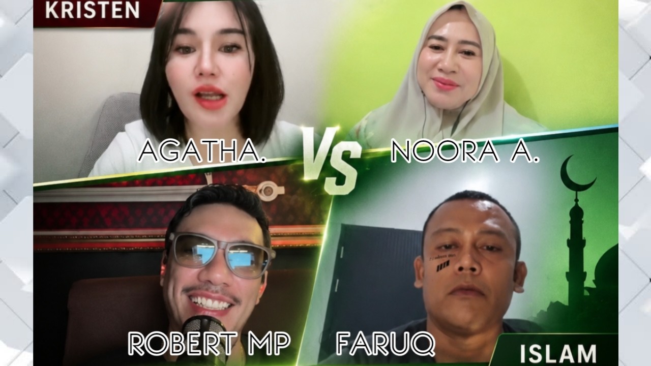 KRISTEN VS ISLAM‼️ROBERT MP - AGATHA VS FARUQ - NOORA