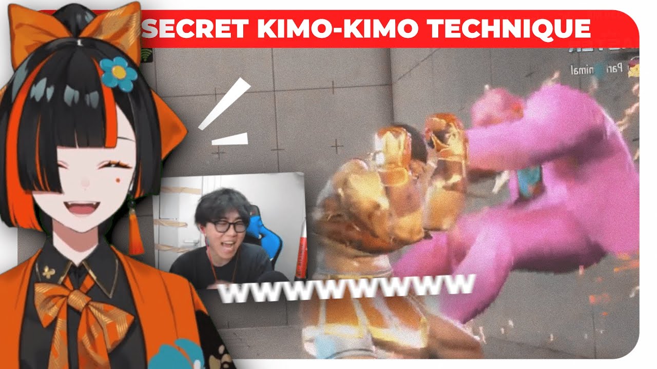 Shuto Coach Teaches Hanabi The Secret Kimo-Kimo Technique【Vspo!/Street Fighter 6】