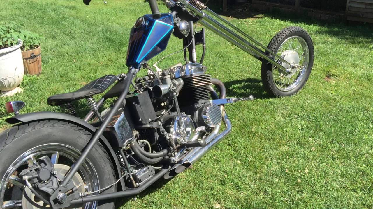1974 Cb750 custom chopper Denver style