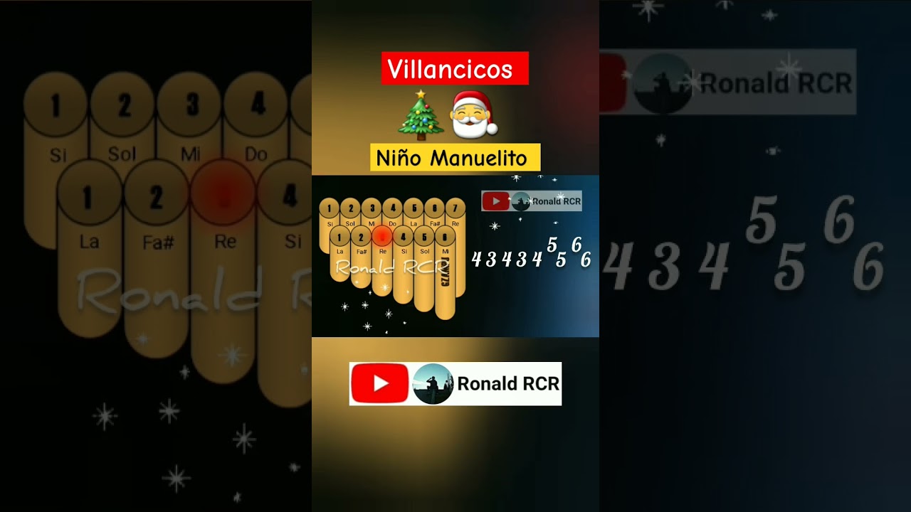 ni&ntilde;o manuelito #ni&ntilde;omanuelito #zampo&ntilde;a #zampo&ntilde;atutorial #ronaldrcr