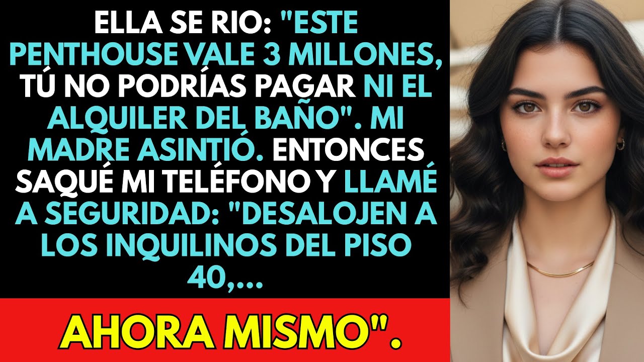 Mi Hermana Me Echó De Su Fiesta En El Penthouse Por 
