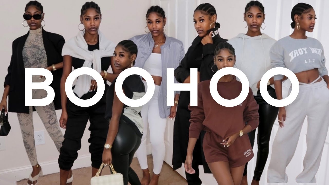 BOOHOO FALL CLOTHING HAUL | HOW TO STYLE TRENCH COATS & SWEATERS | SHUN COOK