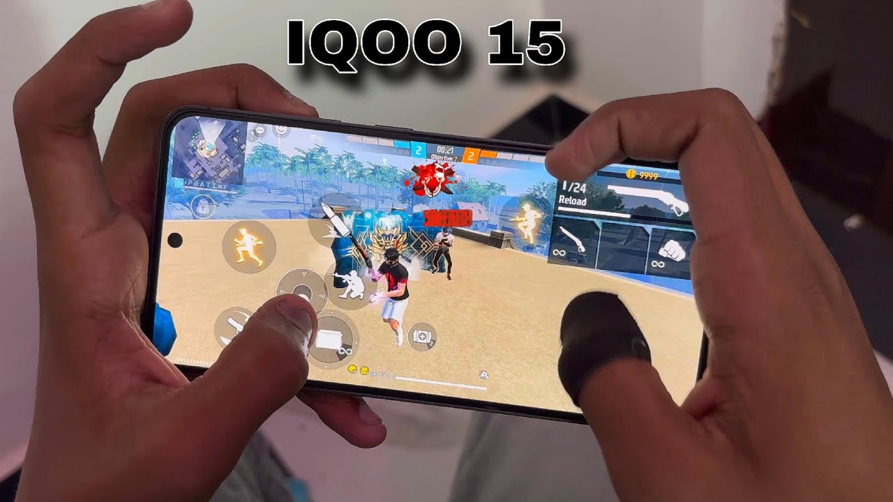 IQOO 15 Unboxing 🎁 And ff Gaming test ⚡️Settings + Hud [ Freefirehighlight ]