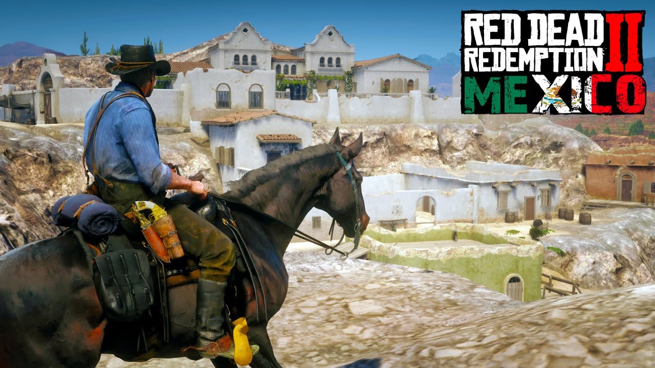 DÉCOUVERTE DU MEXIQUE ! ESCALERA EST INCROYABLE 😮 RED DEAD REDEMPTION 2