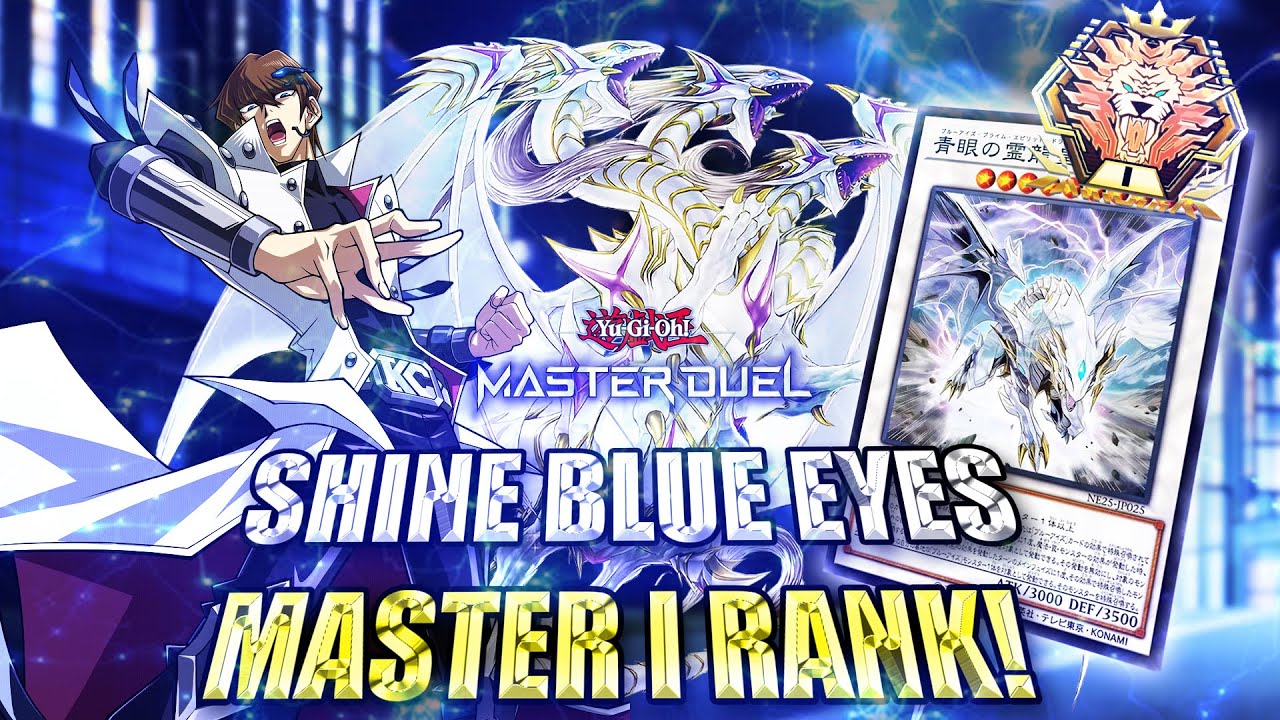NEW SEASON NEW MASTER 1 RANK WITH MY BLUE-EYES DECK!! DESTROY RIVALS!!🔥(Yu-Gi-Oh Master Duel)