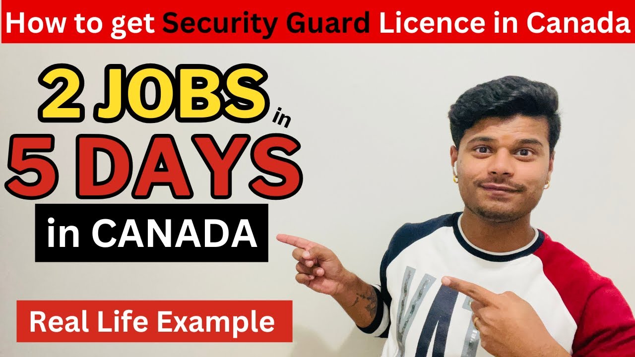 How to Get a Security Guard License in Canada 🇨🇦 - Step-by-Step Guide | International Students in 🇨🇦