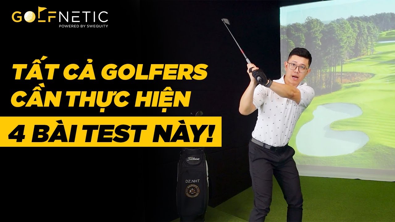 4 bài kiểm tra cơ thể tại nhà cho người chơi golf