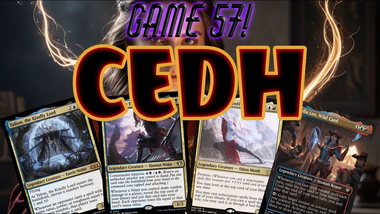 AmateurHourMTG cEDH Game #57 Talion vs Yuriko vs Elsha vs Stella Lee