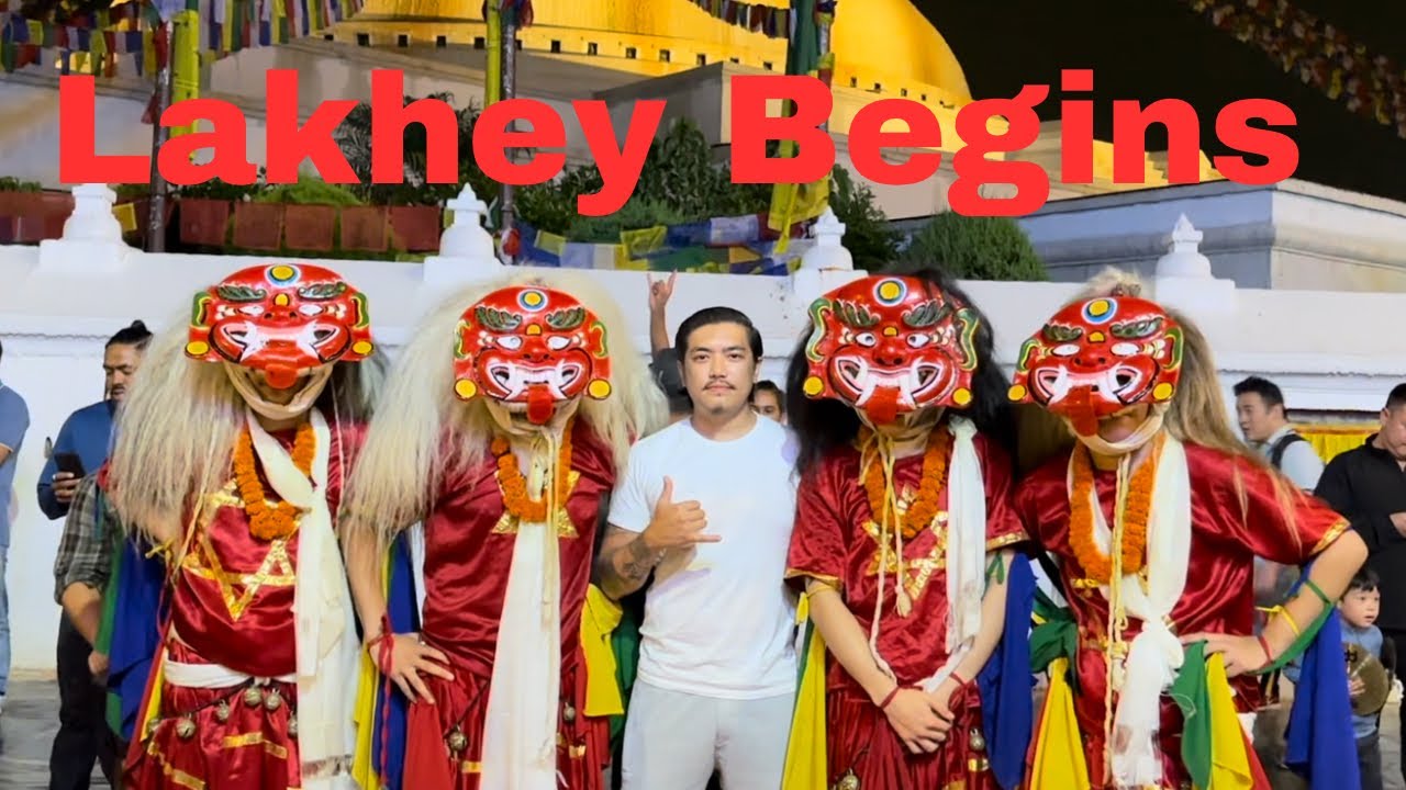 Nag Panchami Puja #Lakhey Begins From Today#boudhanathstupa#Chyap Chyaps