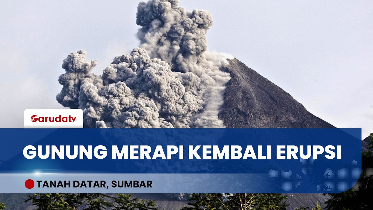 Gunung Merapi Erupsi, Abu Vulkanik Tembus 11 Ribu Kaki