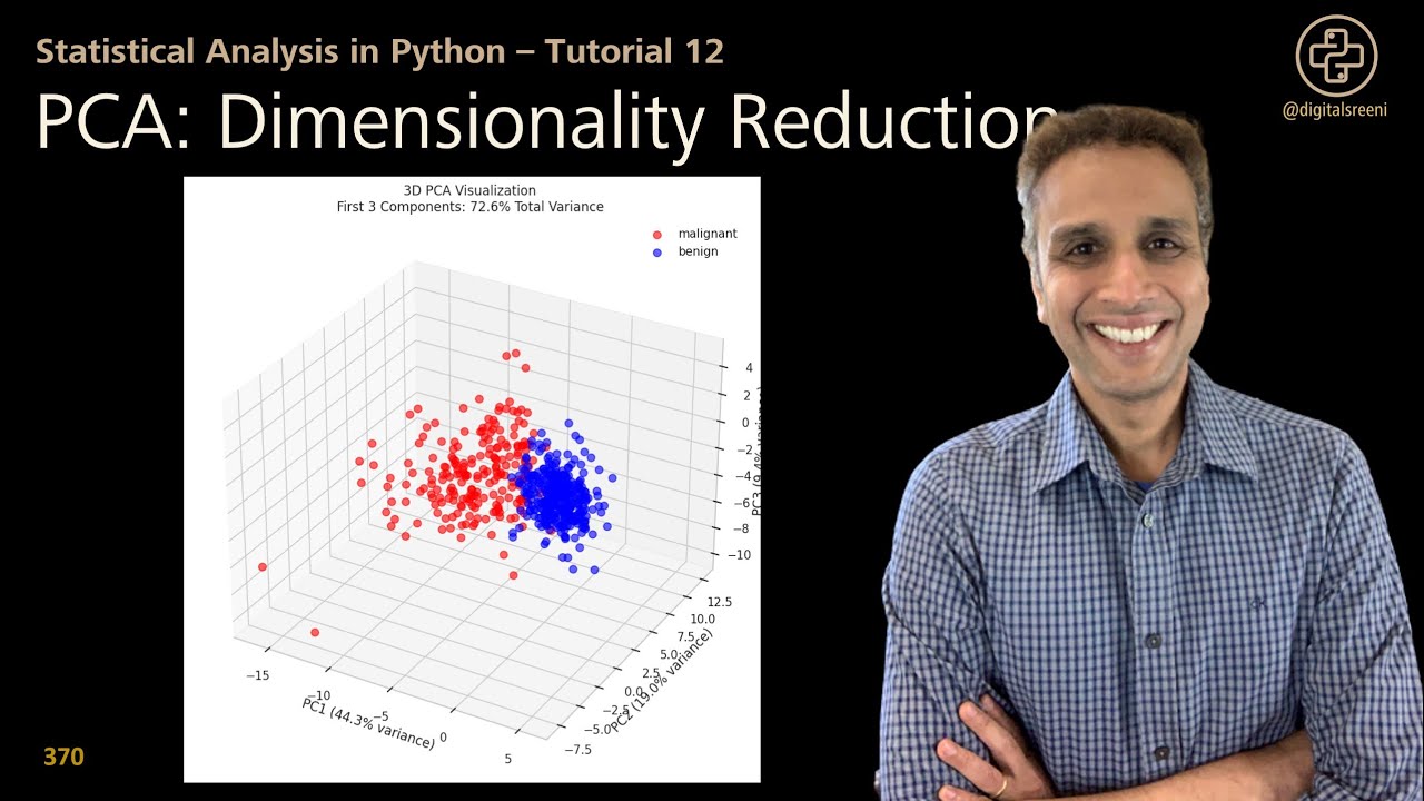 370 - Principal Component Analysis (PCA): Mastering Dimensionality Reduction & Visualization