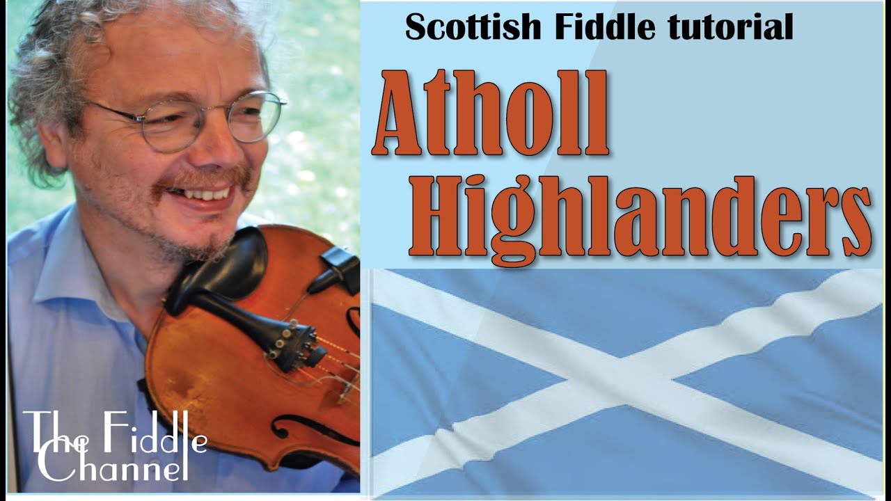 Джиг Atholl Highlanders (урок игры на скрипке)