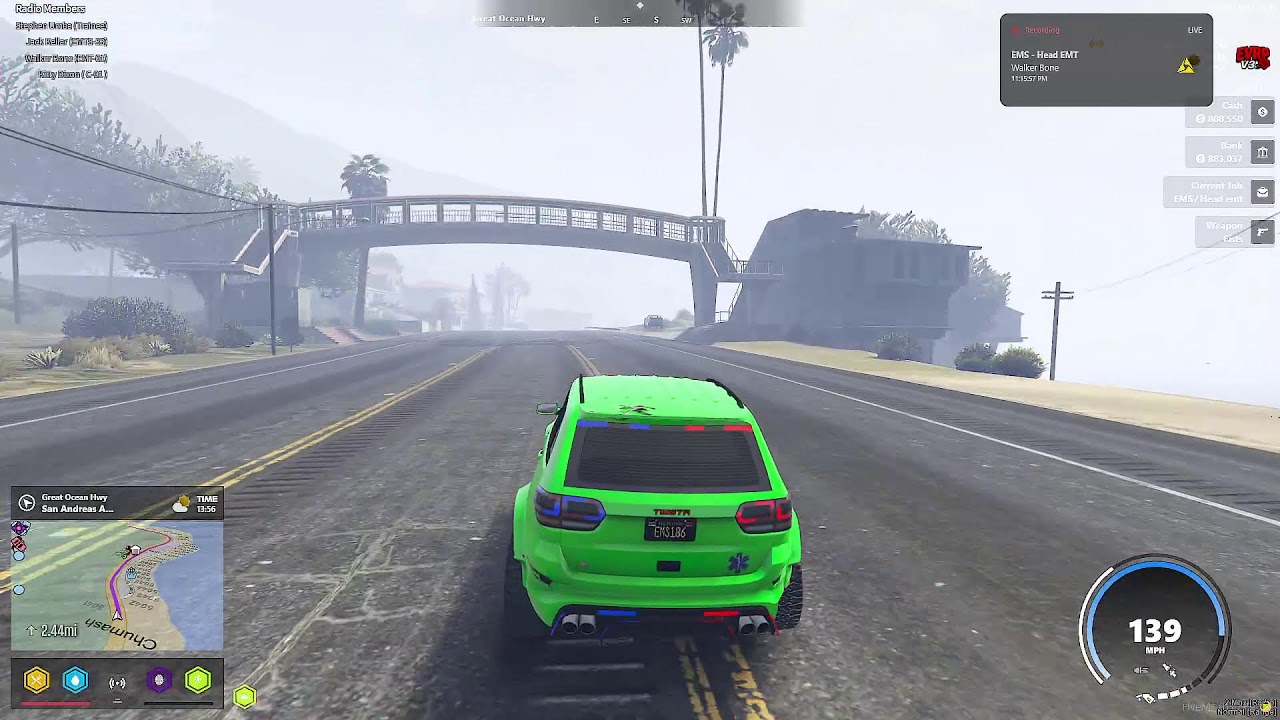 Grand theft auto V EMS EVAROSE