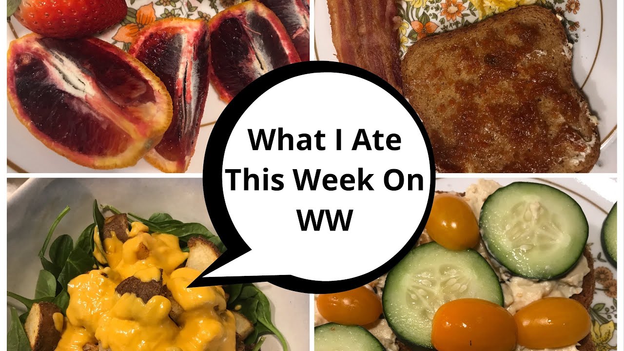 What I Ate This Week On WW Freestyle