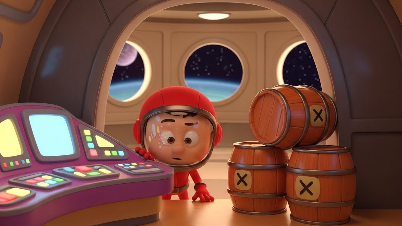 Entre Nosotros: Un Compañero de Tripulación | Canciones Infantiles y Rimas para Niños